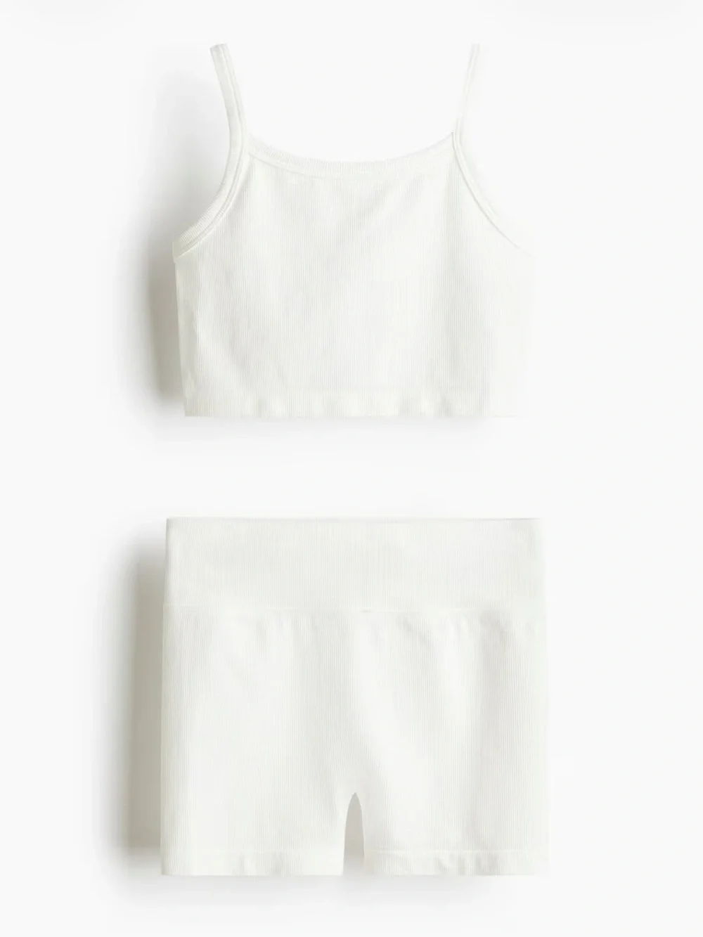 Girls two piece seamless sports set with drymove